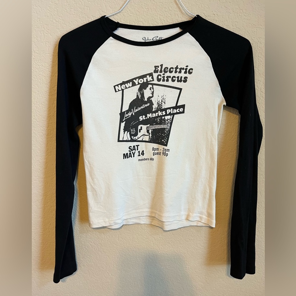 Brandy Melville electric circus shirt